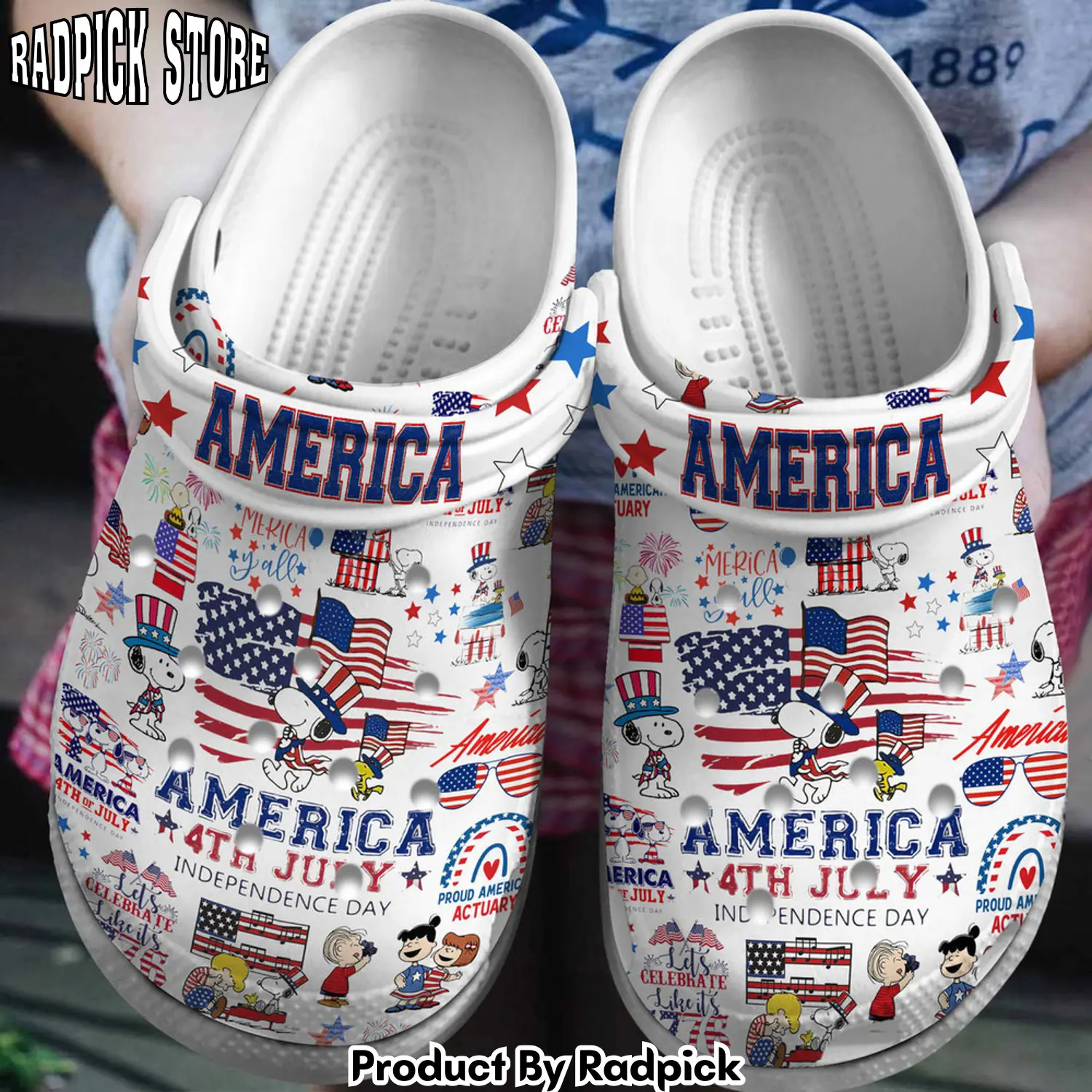 Radpick premium snoopy cartoon comic clogs shoes comfortable for men women rp6522118